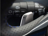 ◆パドルシフト◆オートマチック車でもミッション車のようなフィーリングを楽しめます。エンジンブレーキを使いたい時にも役立ちます。