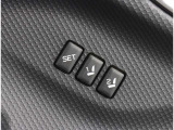 運転席シートポジションメモリー機能を装備!!