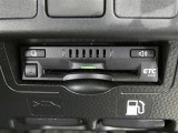 ビルトインタイプのETC車載機です。見た目もスマートで料金所通過もキャッシュレスです。