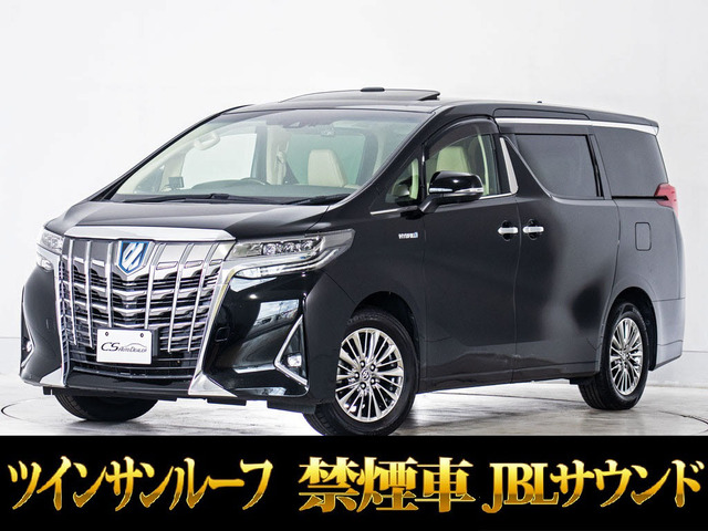 アルファード ハイブリッド 2.5 エグゼクティブ ラウンジ E-Four 4WD 本革 サンルーフ