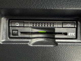 ETC車載器付きです。高速道路の料金所もスムーズに通過できます。