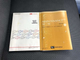 メンテナンスノート&取扱説明書を完備!