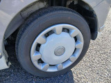 純正ホイルカバー タイヤサイズ 155/65R14(フロント右タイヤ)
