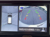 上からの視点で狭い駐車場への駐車などに役立つアラウンドビューモニターです♪