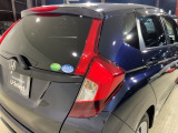 視認性がいいテールランプ。後続車にも存在をアピール。
