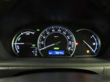 視認性の良いシンプルなメーターです。