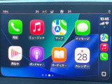 ●Apple Car Play:スマホとの有線接続で、ナビ・オーディオ再生などスマホのアプリ機能が画面でも使える便利機能です!