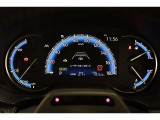 マルチインフォメーションディスプレイ付きのメーターです!エコ運転へ導く多彩な情報を表示してくれます。