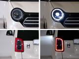 【LEDヘッドライト】LEDヘッドライトは省電力で、明るく遠くまで照らし、夜道や雨天時などの安心感を高めます。点灯忘れを防ぐオートライトも付いているので安心ですね♪