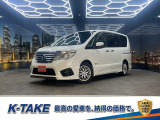 エマージェンシーブレーキ(禁煙車)(後期型)(両側パワースライドドア)(社外フルエアロ)(純正SDナビ)(クルーズコントロール)(コーナーセンサー)(アラウンドビューモニター)(社外16インチAW)