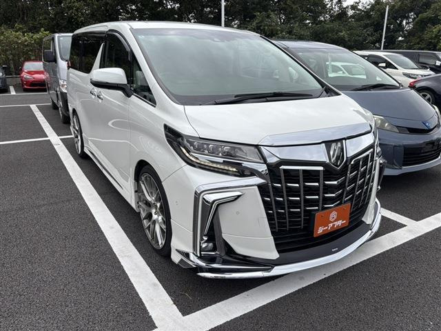 アルファード 2.5 S Cパッケージ 禁煙車 モデリスタエアロ 黒革シート