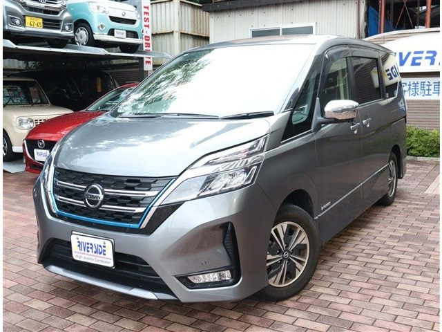 セレナ 1.2 e-POWER XV エアロ 1オーナー 純正9型ナビ 全方位カメラ