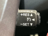 【クルーズコントロール】高速道路もラクラク走行。アクセルを離しても一定速度で走行ができ、長距離運転時の負担を軽減!加速・減速も簡単なスイッチ操作で調整できます。