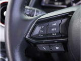 【ステアリングスイッチ】運転中、前方から目線をそらすことなく、オーディオ等の操作が可能な便利機能。安心&快適ドライブにはマストな装備。