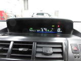 前方の道路とメーター表示が一つの視界にとらえられ、焦点を合わせやすい遠視点センターメーターを採用。