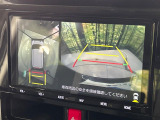 【パノラミックビューモニター】専用のカメラにより、上から見下ろしたような視点で360度クルマの周囲を確認することができます☆死角部分も確認しやすく、狭い場所での切り返しや駐車もスムーズに行えます。