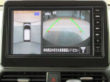 アラウンドビュー☆空から見下ろすような視点で、スムーズな駐車と安全確認をサポート!運転の心強い味方になってくれます♪