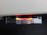 ETC車載器付きです。高速道路の料金所もスムーズに通過できます。