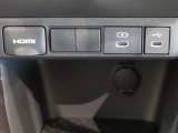 USB・HDMI端子付きです。