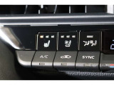 シートヒータとシートベンチレーションを装備しています。