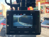 前後録画ドラレコを装着しています。後方の映像です。