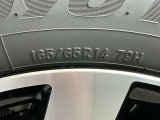 タイヤサイズ   165/65R14 経済的なサイズですね!