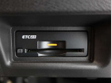 ETC車載器付きです。高速道路の料金所もスムーズに通過できます。