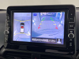 【全周囲カメラ】車両周囲の障害物の位置をモニターでチェックすることができます☆運転中や駐車時などの周囲の安全をサポートしてくれます☆