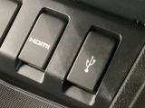 HDMIポート、USBポートが装備されております。HDMIポートを他の機器と繋げることによって、モニターへ映像を流すことができます。