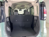 荷室の写真です。乗る人や荷物に合わせてフレキシブルに対応できます!!