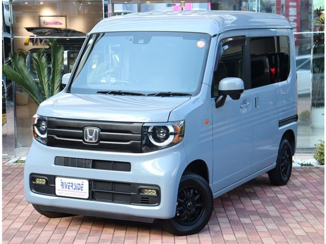 N-VAN +スタイル ファン ターボ 4WD 1オーナー 純正ナビ 4WD Bカメラ