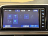 Bluetooth対応、CD/DVD再生機能付き。お好きな音楽を聴きながらのドライブは楽しいですよね〜♪