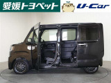 広い開口部&低い床で乗り降りラクラク♪