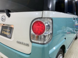 視認性がいいテールランプ。後続車にも存在をアピール。