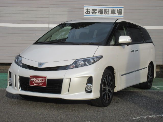 中古車 トヨタ エスティマ 2 4 アエラス プレミアム エディション の中古車詳細 25 000km パールホワイト 茨城県 229万円 中古車情報 中古車検索なら 車選びドットコム 車選び Com