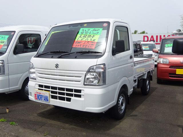 中古車 スズキ キャリイ Kc 農繁 5km ホワイト 茨城県 98万円 中古車情報 中古車検索なら 車選び Com