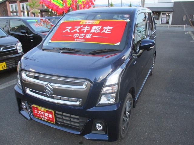 中古車 スズキ ワゴンrスティングレー スティングレー 25周年記念車 Hybr 4 000km アオ 山形県 155万円 中古車情報 中古車検索なら 車選び Com